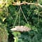 Glitzhome® 19.5" Multi-Functional Faux Copper Patina Finish Bird Feeder